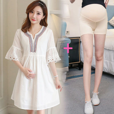 Two-piece Fashion Loose-fitting Dresses For Pregnant Women